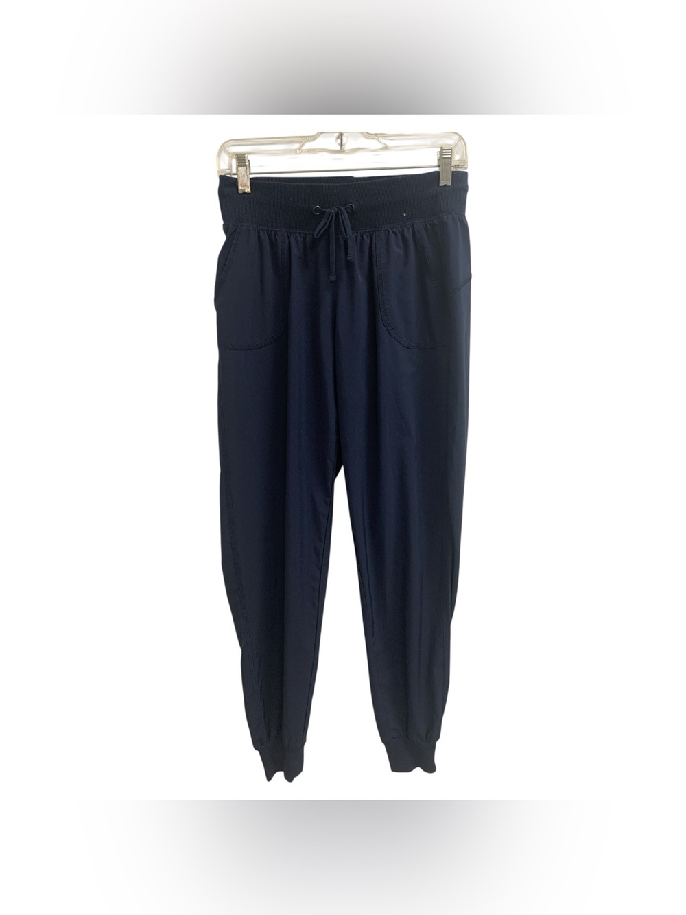 Athletic Works Navy Jogger Pants with Drawstring Size XS